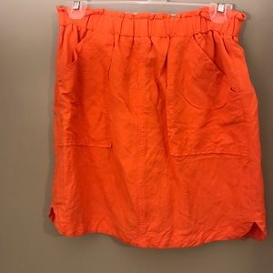 Coral Banana Republic Skirt